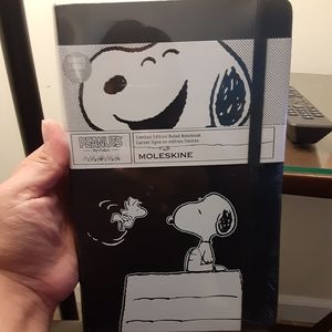 Snoopy peanuts moleskine notebook journal